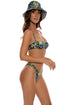 Luli Fama Moondust Luxe Stitch High Leg Brazilian Bottom
